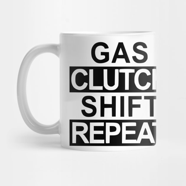 Gas, clutch. shift, repeat by Tuner Society SA